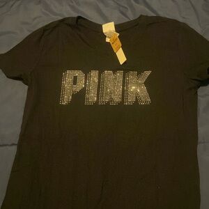 Pink rhinestone shirt